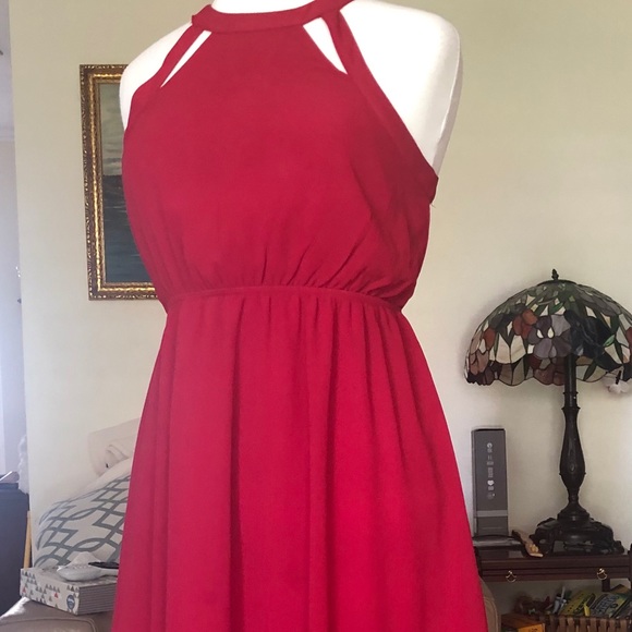 Monteau Dresses & Skirts - Adorable deep red dress.